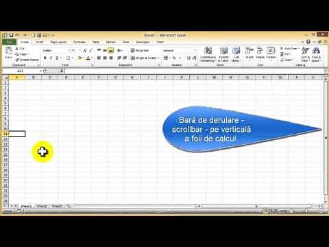 Tutorial Excel - Foaia de Calcul (Worksheet)