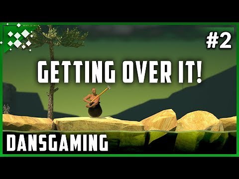 Let's Play Getting Over It - Part 2 - Rage Inducing Game