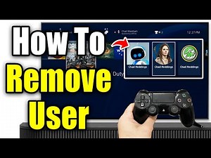 How To Remove User on PS4 (Easy Guide!)
