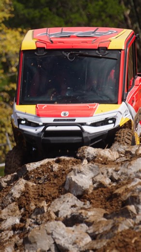 THE QUARRY 🪨 A field of boulders trying to say no. A Can-Am Defender built to say yes every time. #CanAmOffRoad #CanAmDerby | Can-Am Off-Road