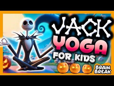 💀Halloween Yoga with Jack Skellington & Sally 🎃🧘‍♂️ Spooky Stretches for a Fang-tastic Flow!