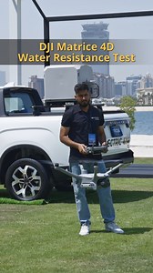 147K views · 1.6K reactions | DJI Matrice 4D water resistance test  Drone vs. water, will it keep up? Rain happens, even during critical missions. In this test, DJI Matrice 4D is put through light and heavy rain simulations to evaluate its durability and flight stability in wet conditions. DJI Matrice 4D Water Resistance Test  Drone vs. Water: Will It Keep Up? Where could this level of resilience support your team? | DJI Enterprise | Facebook