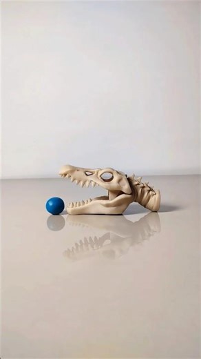 Spinosaurus Head and Blue Slime #spinosaurus #dinosaurus #dinosaur