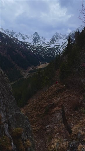 Romania on Instagram: "What do we stand for when the world feels too loud to hear ourselves think? Up on this ridge of the Făgăraș Mountains, where late autumn dissolves into the first thin breath of winter, the hermitage of Arsenie Boca feels less like a place and more like a quiet confrontation. One cave, one door cut into a sheer mountain wall, and an entire valley sprawling beneath it like an unwritten question about who we are when no one watches. He came here seeking silence, but silence i
