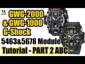 GWG-2000 & GWG-1000 - 5678 & 5463 Module Tutorial - how to set up and use all the functions PART 2