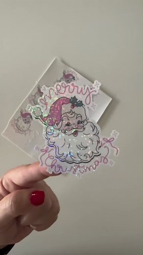 141K views · 953 reactions | ✨ Let’s DIY the cutest Christmas stickers! Koala vinyl sticker paper + laminating sheets = vibrant, durable, holiday-ready creations ✨ https://bit.ly/3XLzFJa Huge thanks to @sincerely.barbie on IG for the festive inspo! ❤️  Comment “Like” below and we’ll DM you more free exclusive SVG files!  #koalagp #koalapaper #xmas #christmas2025 #ChristmasDIY #stickerpaper | Koalagp | Facebook