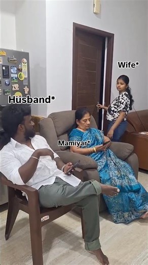 மாமியார் முன்னாடி Asinga patta Tharunam ~#comedy #mamiyar #marumagan #husbandwife #thaikelavi #fun