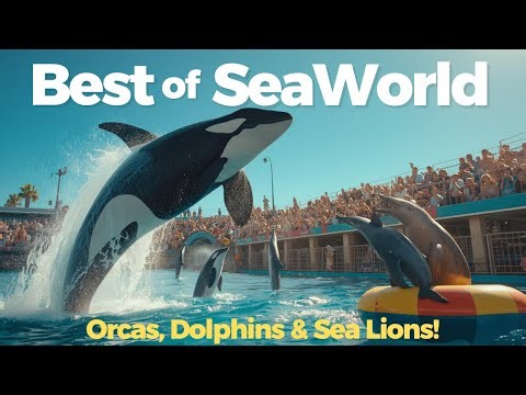 San Diego SeaWorld’s Best Shows! Orca Encounter, Dolphin Adventures & Sea Lion Fun