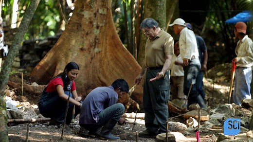 47K views · 862 reactions | In Guatemala, archeologists identify the skeletal remains of Kaan Max, the last known ruler of the ancient Mayan city of Cancuén   #SecretsInTheJungle ️ 10p ET | Science Channel | Facebook