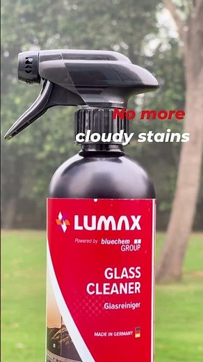 Clear Vision Every Time | Lumax Glass Cleaner Powered by Bluechem Group