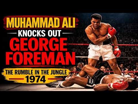 Muhammad Ali Knocks Out George Foreman | The Rumble in the Jungle 1974