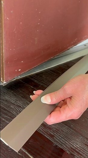 Stop Door Drafts with Self Stick Door Sweep