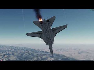 [DCS]F-14A Compressor stall, Engine failure