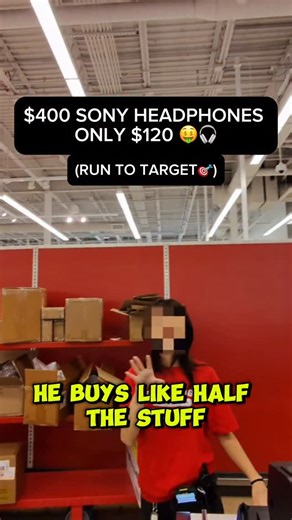 @discountedfavorites on Instagram: "Even the employees at Target know how valuable this info is. 💀📈 I was hunting for these Sony Bluetooth Headphones and found them sitting at 70% off. They’re normally almost $400, but I walked out paying $119.99.🤫💰 The crazy part? The app didn’t even show the price drop. You have to know which stores are clearing stock before you even leave your house.😱 Comment your ZIP CODE and I’ll show you all the clearance items near you. 📲 #targetfinds #reselling #si