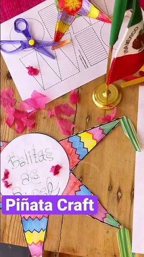Mexican Piñata Craft for Kids at School
