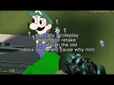 basically a roleplay boombox retake (Its also in the old roblox soundfont cause why not)