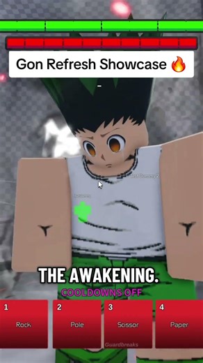 Gon Refresh Showcase 🥶 #animebattlearena #gonaba #aba #abatok #fyp