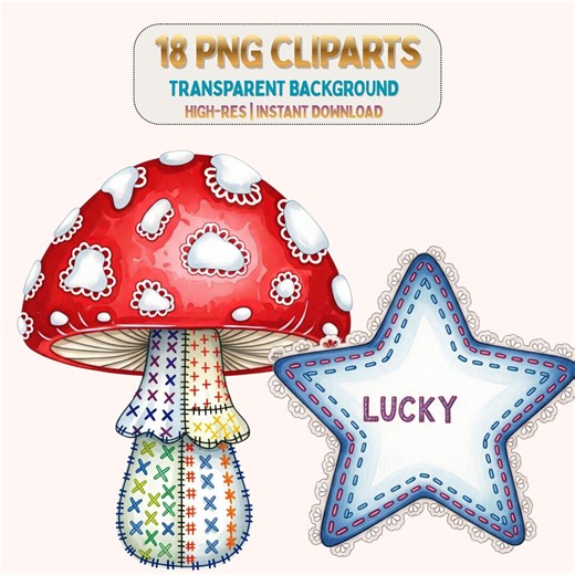 Lucky Charms Icons PNG Clipart Set Transparent Background 300 DPI - Etsy