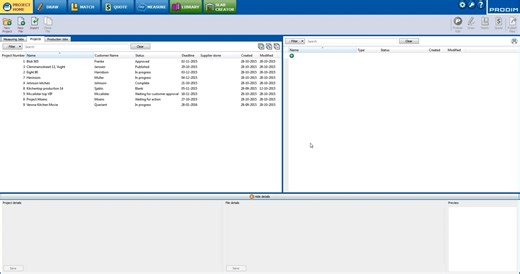 2.1.1 How to use the filter option for files in project home