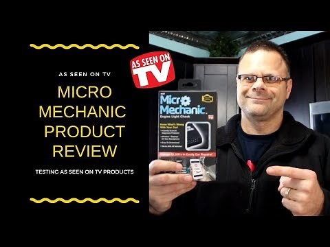Micro Mechanic Diagnostic Scanner | As Seen on TV Product Review