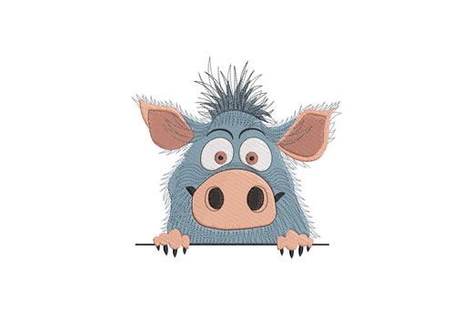 Boar Split Monogram Embroidery Design, Boar Machine Embroidery Design, 4 Sizes Instant Download - Etsy