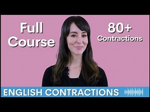 Learn ALL English Contractions FULL COURSE | 50+ Contractions | 10 Lessons