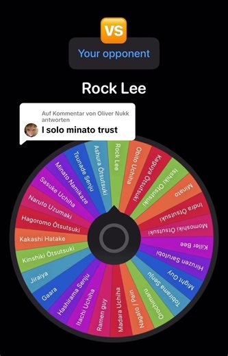 Antwort auf @Oliver Nukk does he win? #animefyp #spinthewheel #naruto #boruto #narutoshippuden