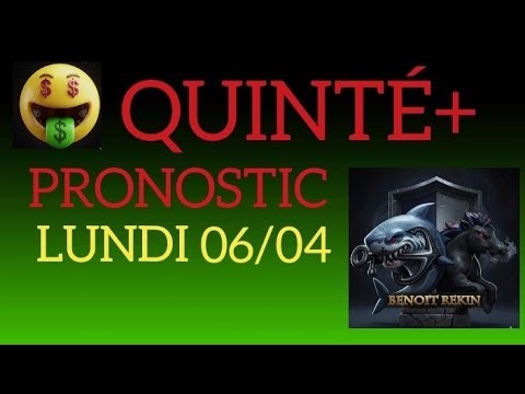 PMU QUINTÉ+ PREDICTION FOR MONDAY, APRIL 6, 2026