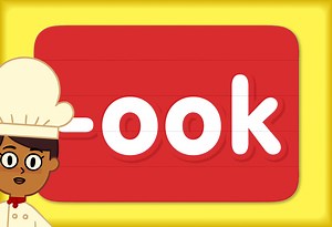 Turn & Learn – Word Family “ook” - Super Simple