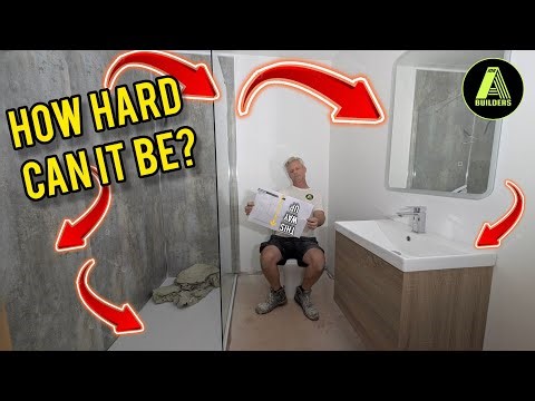 BRICKLAYER Fits a Bathroom - It's EASY, right?