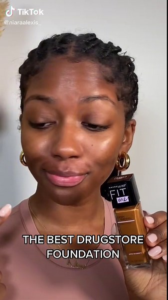 @Maybelline New York fit me dewy & smooth foundation shade 360 mocha #makeupturorial #foundation #makeupdrugstore
