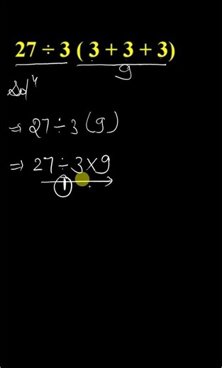 Only Geniuses Solve This Fast | PEMDAS Challenge #maths