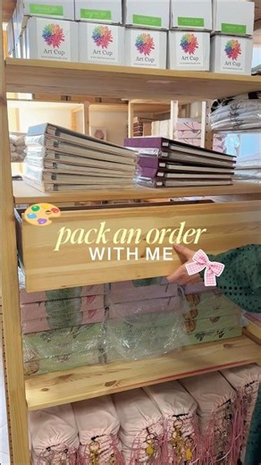 Pack an order with me🎨 Kristine Art high-quality materials available: www.kristineart.com