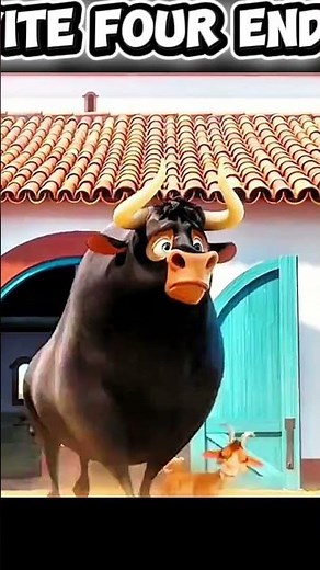 Ferdinand 🐂❤️ | The Most Heart Touching Cartoon Scene | #Shorts
