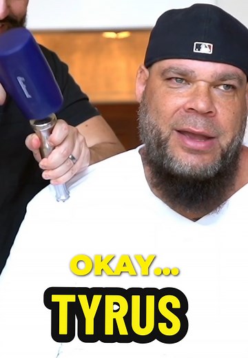 the legendary cohost of the number 1 late night show in television and new York times best seller, former bodyguard for snoop dogg and WWE superstar @Tyrus Murdoch gets his shoulder and neck range of motion back #wwe #wrestling #foxnews #tyrus