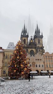 312K views · 4K reactions | First snow in Prague ❤️❄️ | PragueToday | Facebook