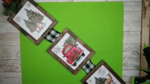 17K views · 418 reactions | Window clings are not just for windows! Craft this triple frame Holiday decor super easy!  | She So CraftDee | Facebook