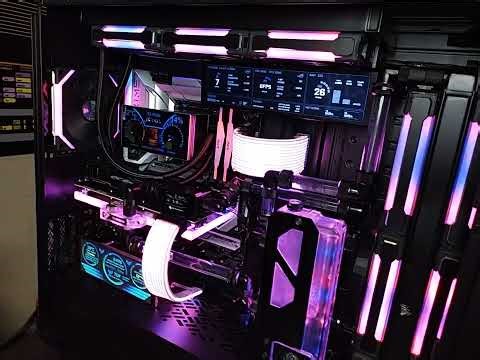 TUF 5080 Barrow Water Block, Bykski TK180 Res/Pump Combo