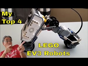 My 4 Favorite LEGO EV3 Robots With Building Instructions
