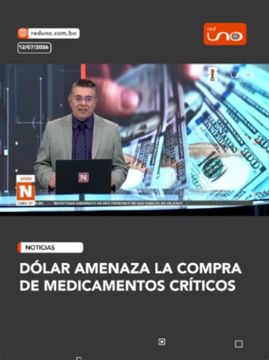 La inestabilidad del dólar en el país enciende las alarmas en el sector salud. Advierten que la fluctuación de la divisa dificulta y encarece las licitaciones para la compra de fármacos esenciales, golpeando directamente el bolsillo de las cajas de salud. ▶ Mas información en www.reduno.com.bo #RedUno #RedUnoDigital #Notivisión #NTVInforma #Bolivia