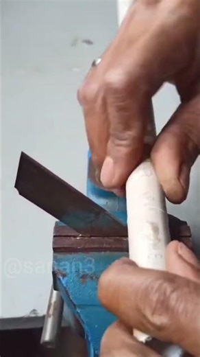 Perfect PVC Pipe Cut Trick
