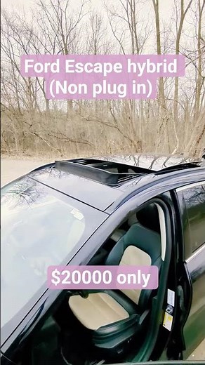 Ford Escape Hybrid 2022 non plug-in. #automobile full review in channel