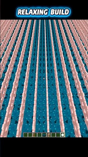 Minecraft satisfying build #shorts #minecraft