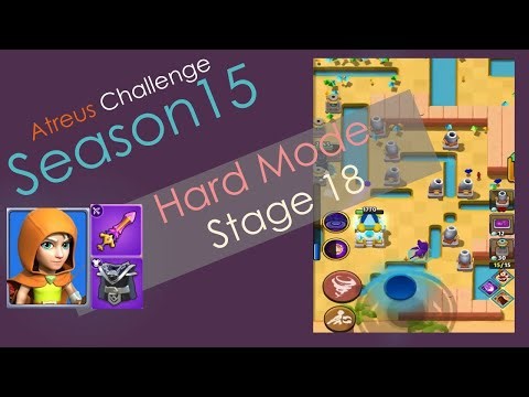 ARCHERO: Atreus Challenge S15 Stage 18 HARD Mode