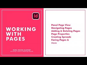 InDesign Pages Tutorial for Beginners | Working with Pages step-by-step beginners guide#indesign