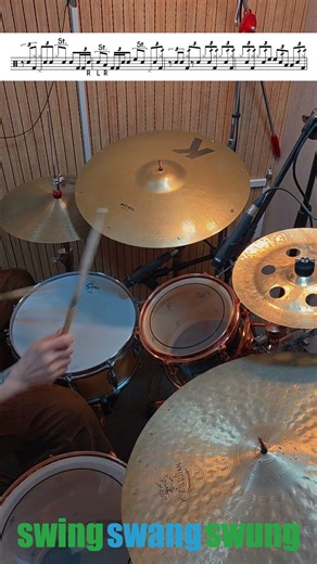 🥁medium tempo blues drum solo idea | Jazz drum lessons #jazzdrumming #jazzdrums #drumsolo