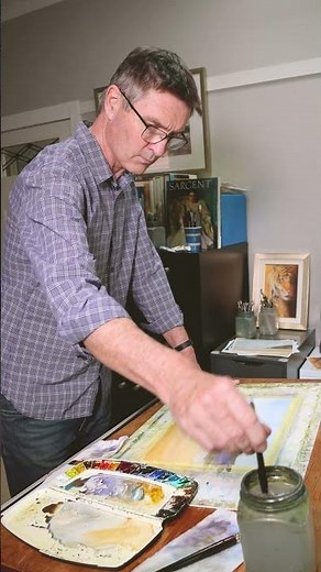 Paint Watercolours With Me #watercolortutorial #watercolorpainting