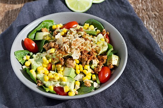 Healthy Ground Turkey Taco Salad