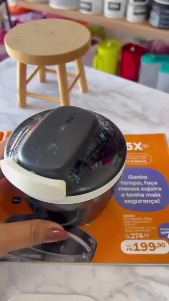 Processador Turbo Chef Super Sônic: 5x mais rápido!