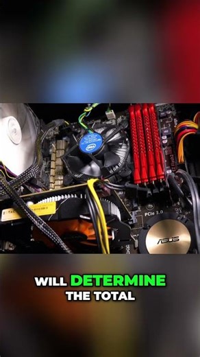 PC Power Supply: Calculate Wattage for Your Build #shorts